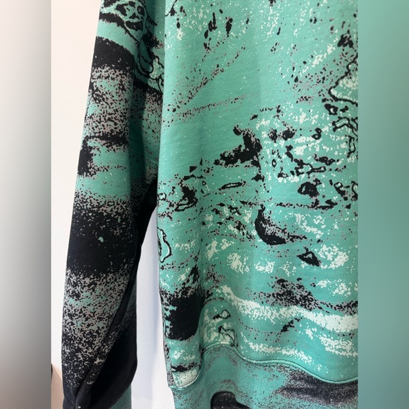 ACG NIKE Green and Black Graphic Men's Sweater MEDIUM - Picture 7 of 10